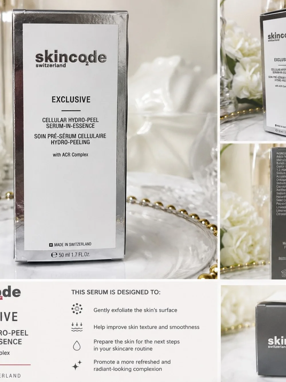 Skincode Exclusive Cellular Hydro-Peel Serum-In-Essence — MRSP 115$